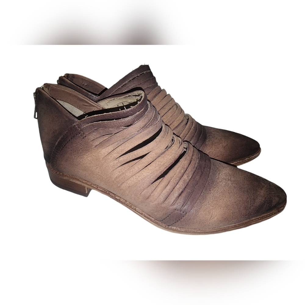 Free People Lost Valley Leather Ankle Boot, Size 8.5 (Eu39)